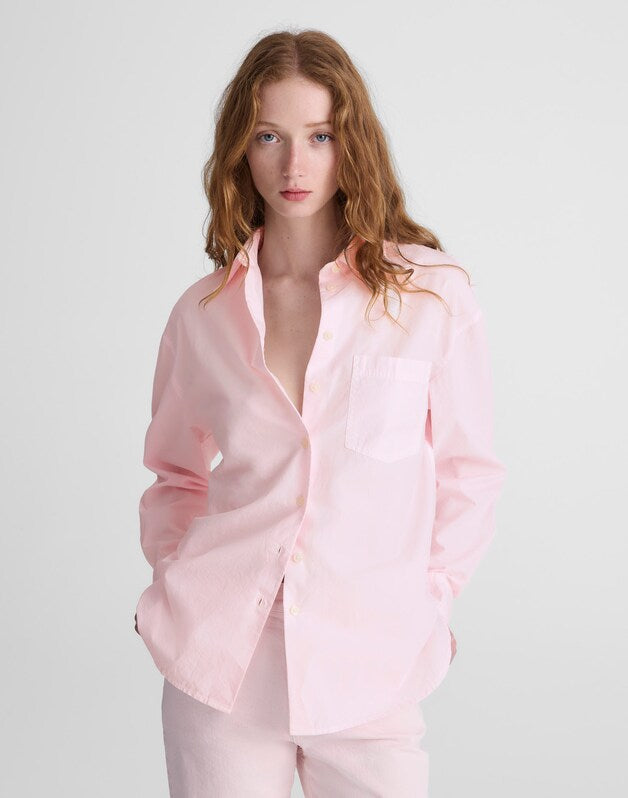 The Easy Shirt in Poplin PALE PINK