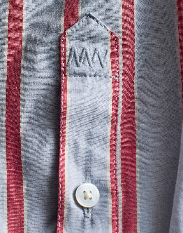 The Easy Shirt in Poplin CHERRY