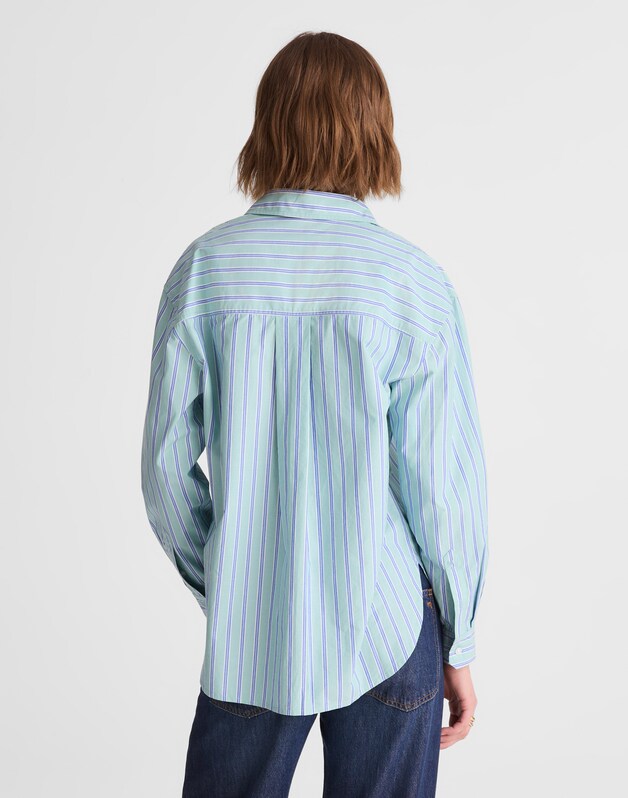 The Easy Shirt in Poplin DUSTY VERDIGRIS