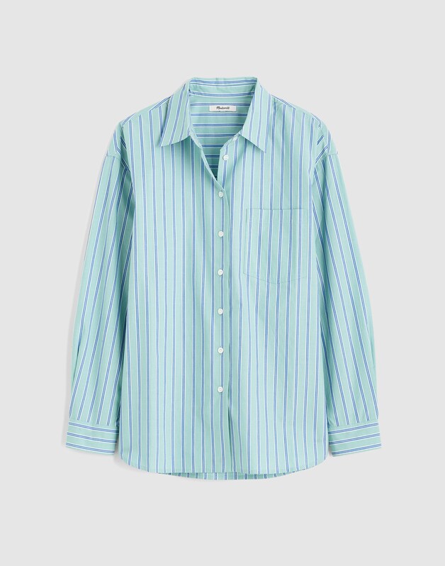 The Easy Shirt in Poplin DUSTY VERDIGRIS