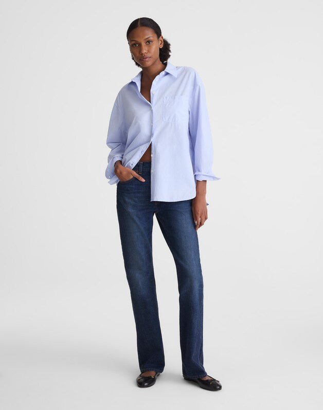 The Easy Shirt in Poplin LIGHT BLUE