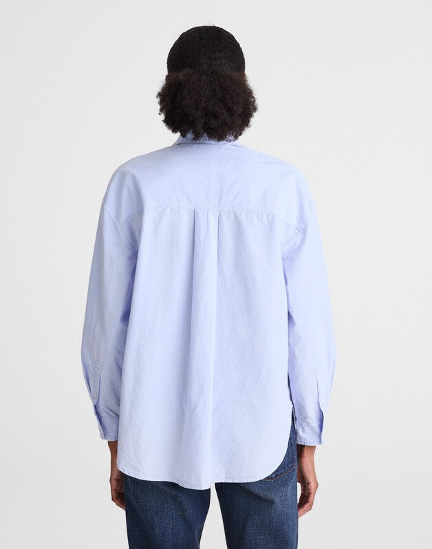 The Easy Shirt in Poplin LIGHT BLUE