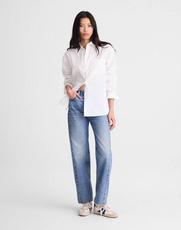 The Easy Shirt in Poplin WHITE