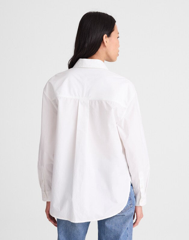 The Easy Shirt in Poplin WHITE