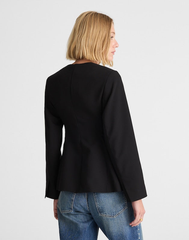 The Nolita Cutaway Blazer BLACK