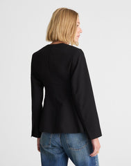The Nolita Cutaway Blazer BLACK