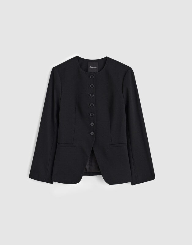 The Nolita Cutaway Blazer BLACK