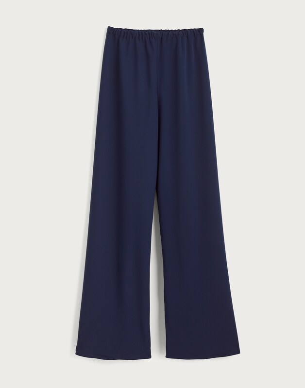 Pull-On Pants in Crepe CLASSIC NAVY