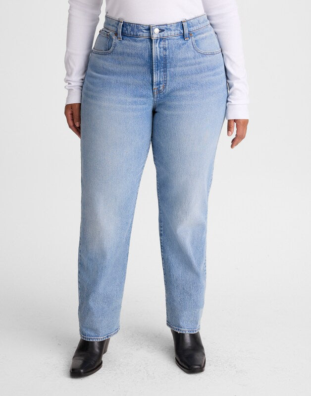 The Plus Longline Straight Jean RAEBROOK WASH