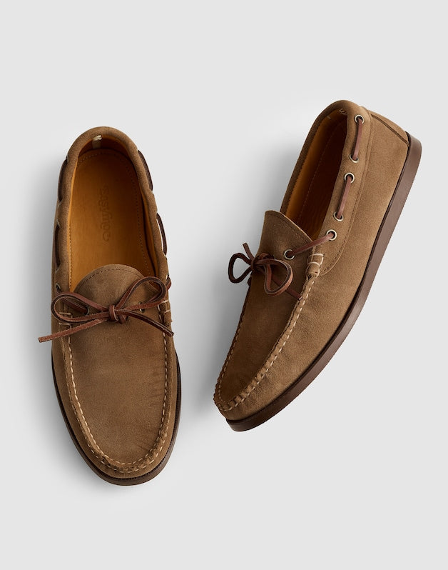 Madewell x EASYMOC Camp Moc Moccasin BROWN