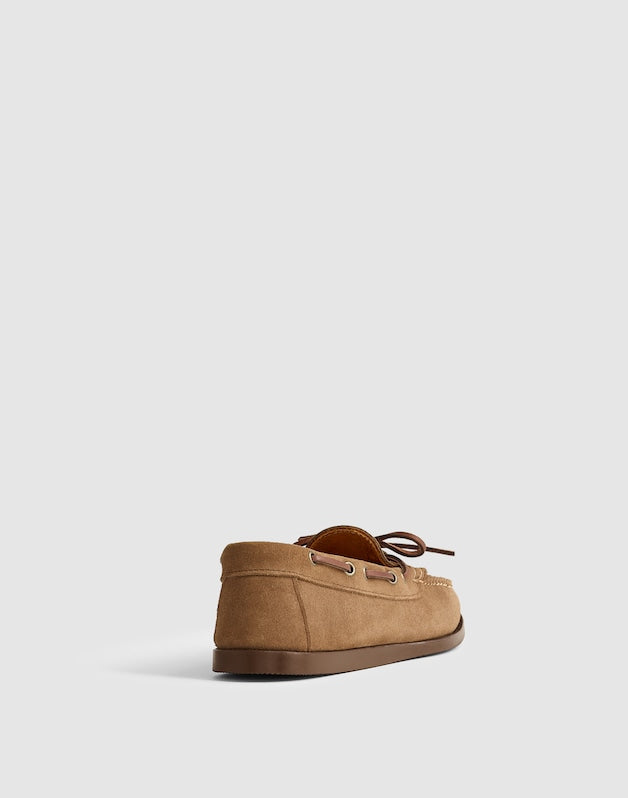 Madewell x EASYMOC Camp Moc Moccasin BROWN