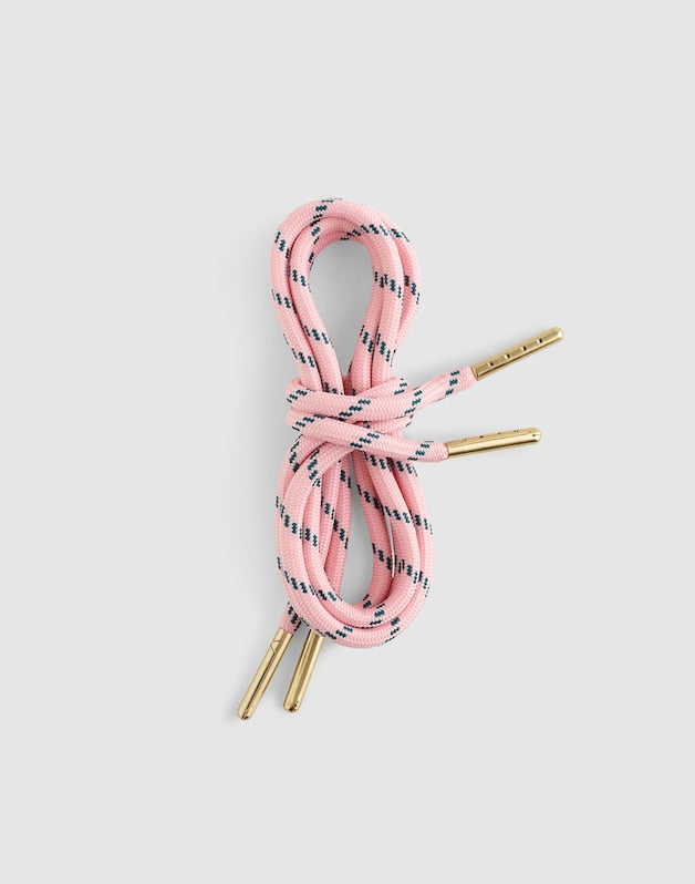 Cord Shoelaces DUSTY PINK MULTI