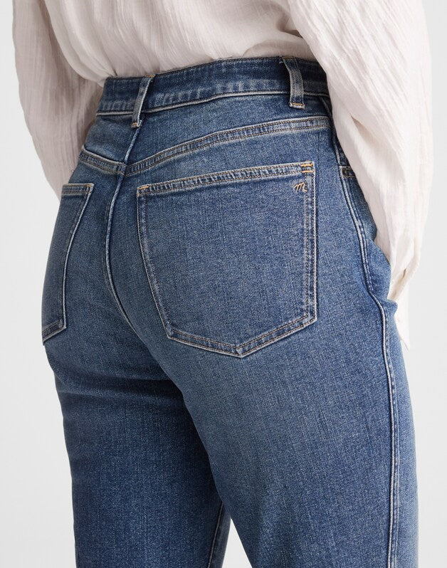 The Curvy Pencil Jean in Super Stretch Denim CONCHO WASH