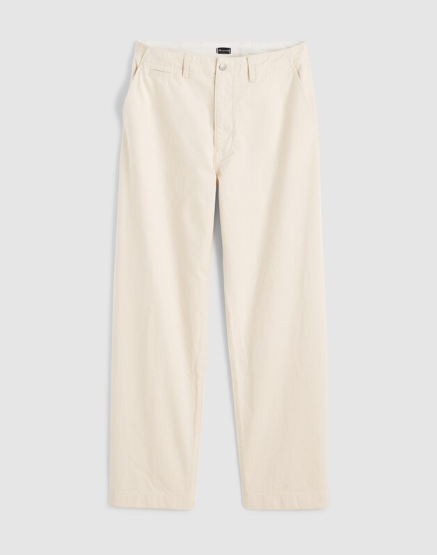 The Canvas Utility Pant NATURAL WHITE