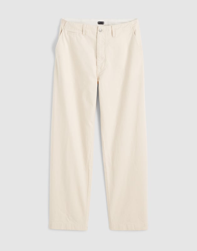 The Canvas Utility Pant NATURAL WHITE