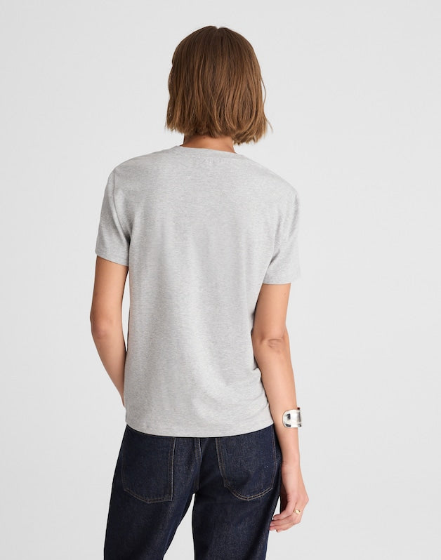 Alexa Chung for Madewell Tourist Tee AC NEW YORK IS MY LOVER GREY