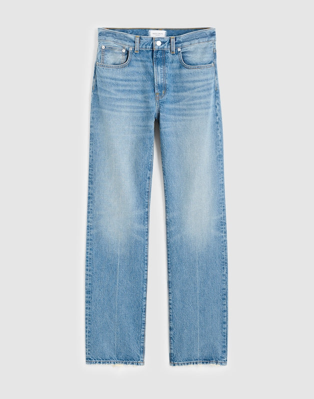 Alexa Chung for Madewell Franny Straight Jean in Oakwick Wash OAKWICK WASH