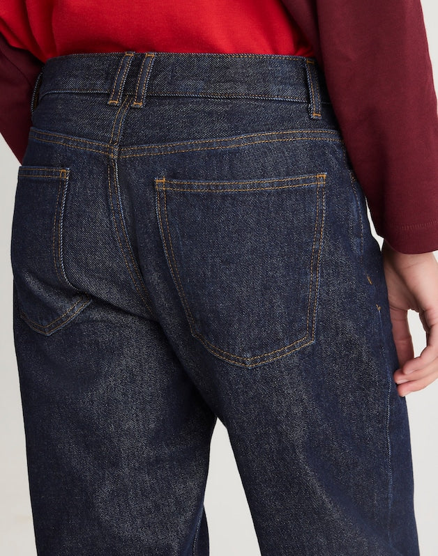 Alexa Chung for Madewell Slim Boyfriend Jean in Rinse Wash RINSE WASH