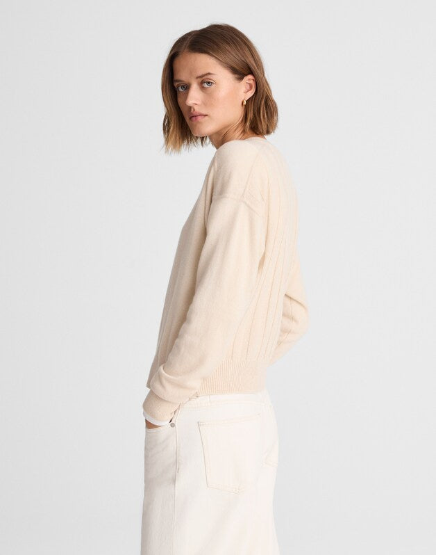 Crewneck Sweater in Cashmere STONE