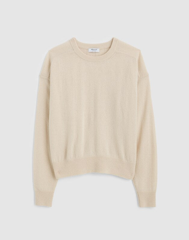 Crewneck Sweater in Cashmere STONE