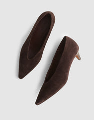 The Emilie Glove Pump COFFEE BEAN