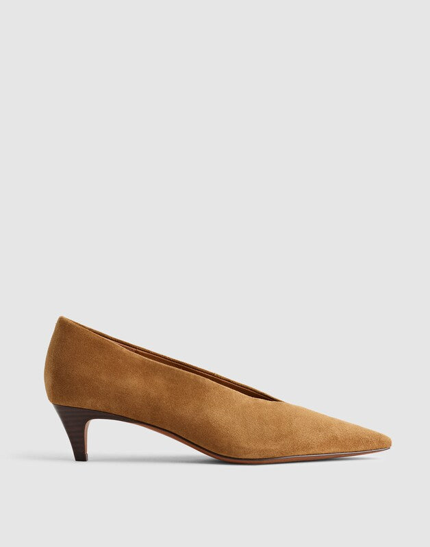 The Emilie Glove Pump GLAZED WALNUT