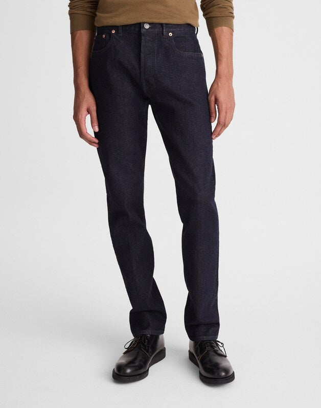 The Slim Straight Jean in Comfort Selvedge RINSE