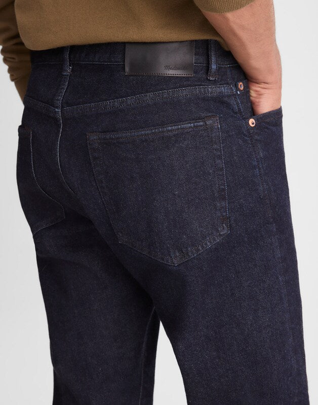The Slim Straight Jean in Comfort Selvedge RINSE
