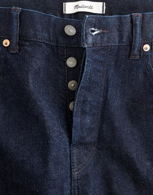The Slim Straight Jean in Comfort Selvedge RINSE