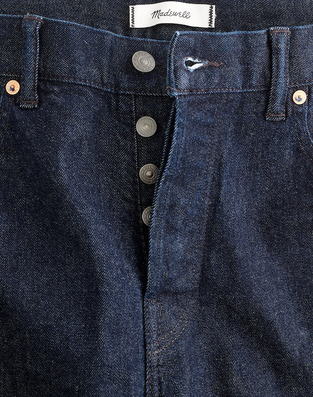 The Slim Straight Jean in Comfort Selvedge RINSE