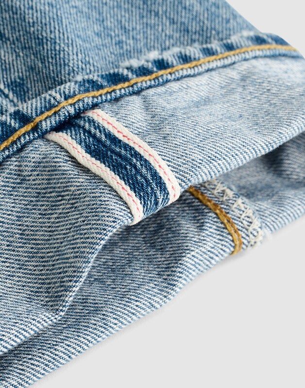 The 1991 Straight-Leg Jean in Japanese Selvedge LAMINA WASH