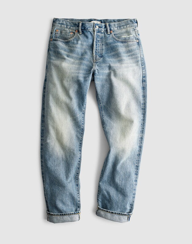 The 1991 Straight-Leg Jean in Japanese Selvedge LAMINA WASH