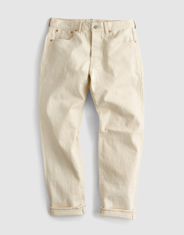 The 1991 Straight-Leg Jean in Comfort Selvedge ECRU