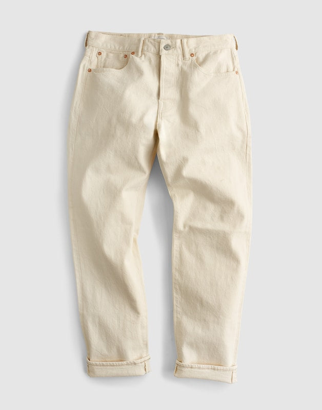 The 1991 Straight-Leg Jean in Comfort Selvedge ECRU