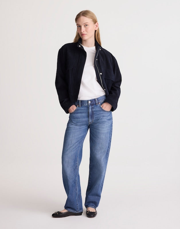 The Tall Dean Easy Straight Jean in Airy Denim BIRKDALE WASH