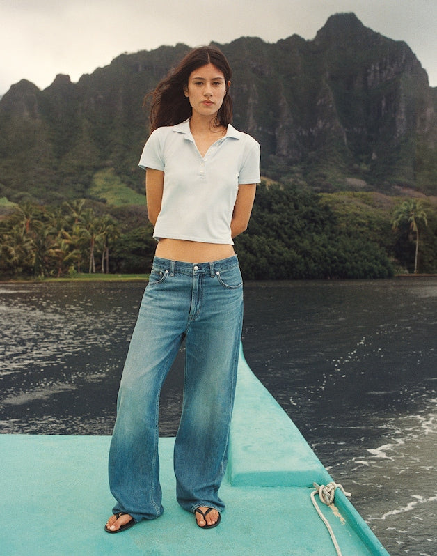 Tall Low-Slung Baggy Jeans in Airy Denim PICKETT WASH