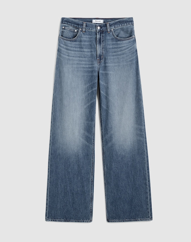 Low-Slung Baggy Jeans in Airy Denim PICKETT WASH