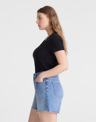 The Curvy Perfect Vintage Mid-Length Short MIDVALE WASH