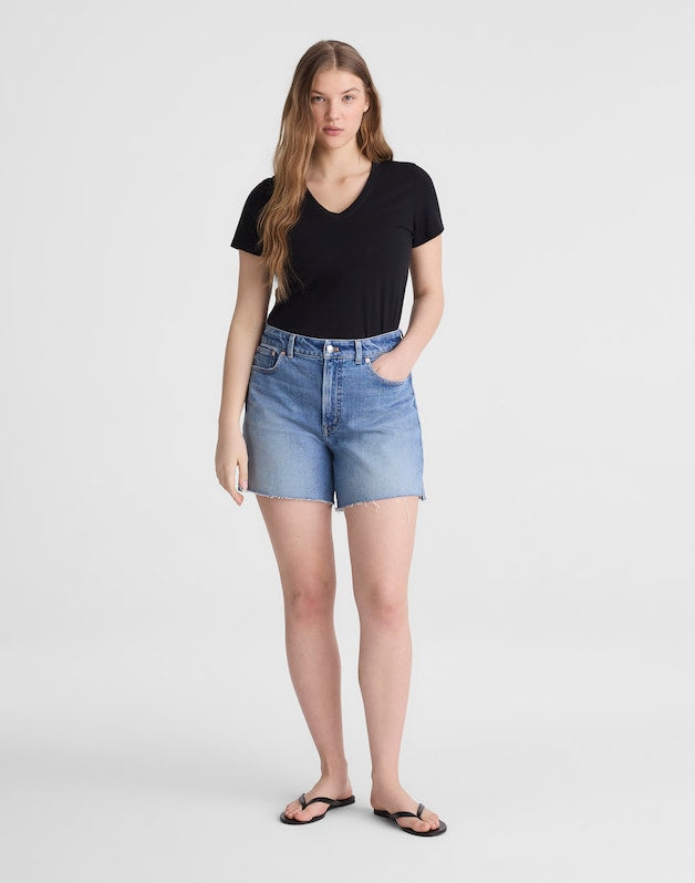 The Curvy Perfect Vintage Mid-Length Short MIDVALE WASH