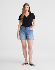 The Curvy Perfect Vintage Mid-Length Short MIDVALE WASH
