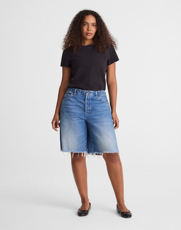 The Curvy Long Essex Short RETRO BRIGHT WASH