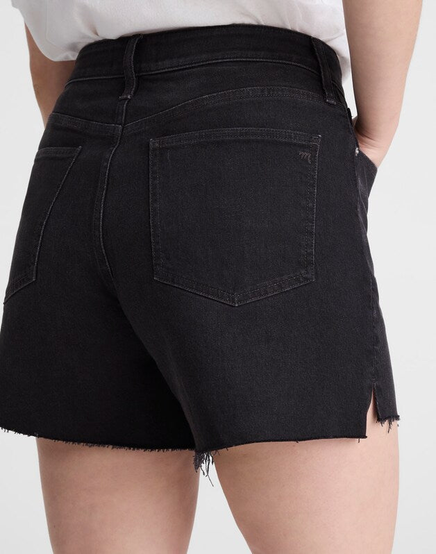 The Curvy Perfect Vintage Mid-Length Jean Short CATALANI WASH
