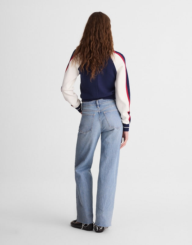 The Short Perfect Vintage Wide-Leg Jean FADED HORIZON WASH