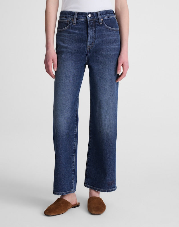The Short Perfect Vintage Wide-Leg Crop Jean MIDNIGHT WATERS WASH