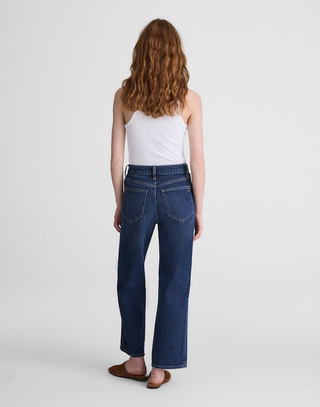 The Short Perfect Vintage Wide-Leg Crop Jean MIDNIGHT WATERS WASH