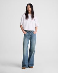 The Ultimate Wide-Leg Jean in Airy Denim PICKETT WASH