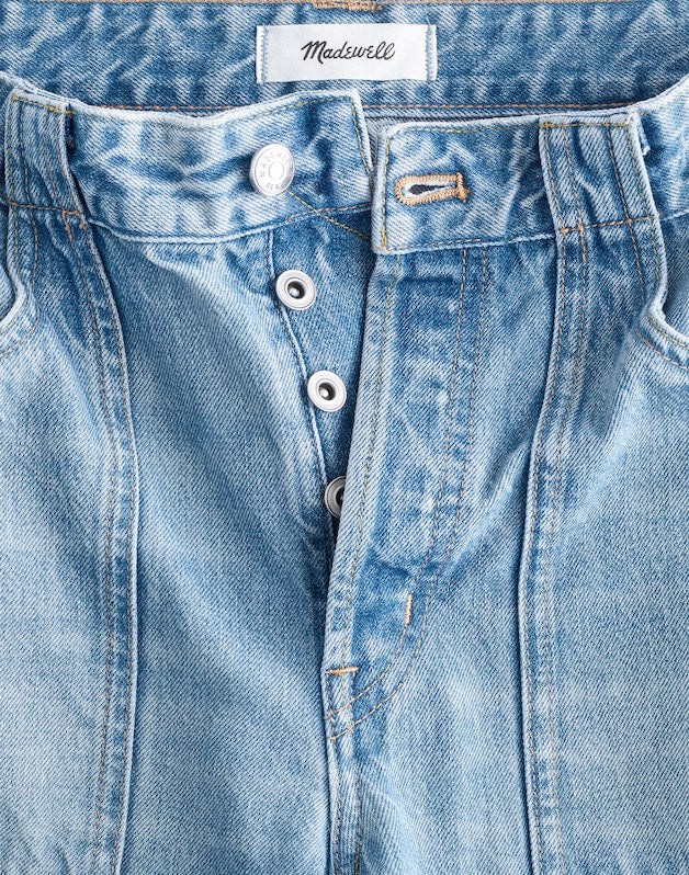 The Darted Utility Barrel-Leg Jean in Faded Horizon FADED HORIZON WASH