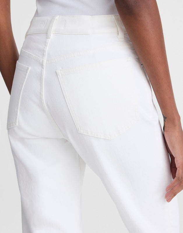 The Tall Longline Straight Jean in Tile White TILE WHITE