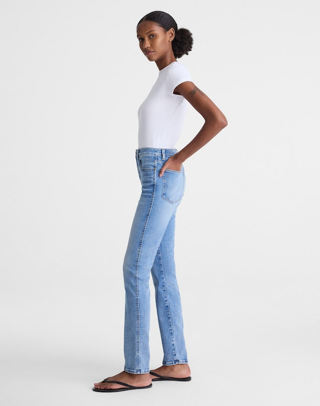 The Pencil Jean in Super Stretch Denim COASTAL BLUE WASH
