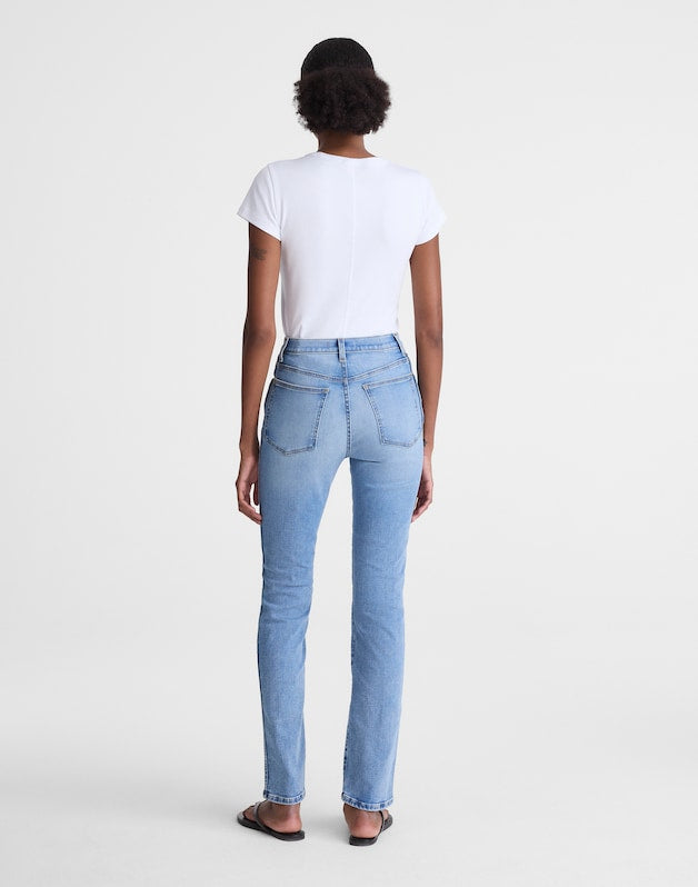 The Pencil Jean in Super Stretch Denim COASTAL BLUE WASH